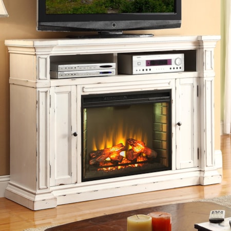 New Castle Fireplace Media Center