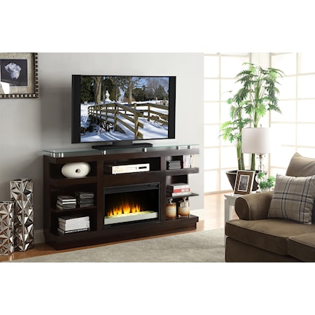 65" Fireplace Console