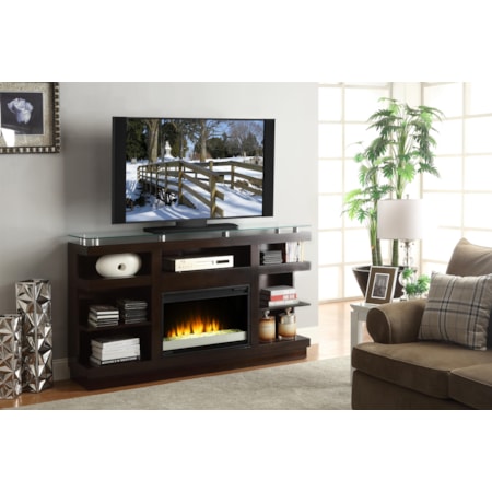 65" Fireplace Console