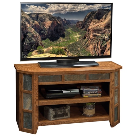 42" Angled TV Cart