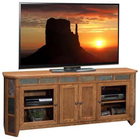 72" Angled TV Console
