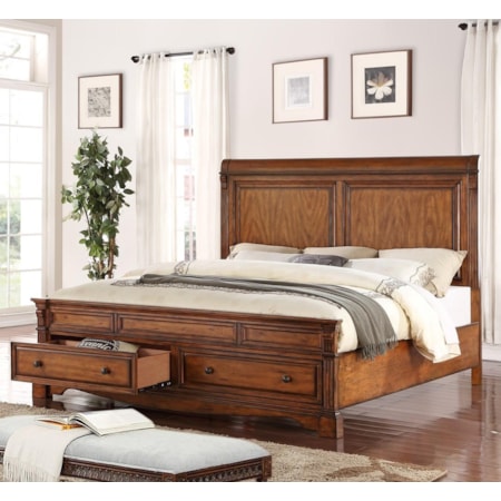 Queen Storage Bed