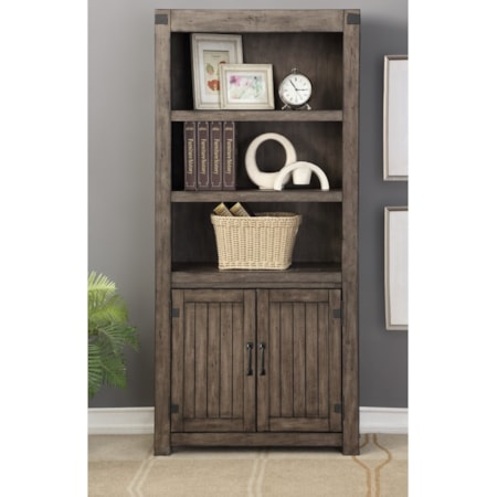 Storehouse 2 Door Bookcase