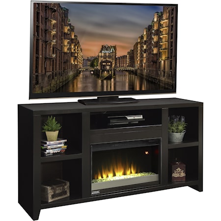 63" Fireplace TV Console