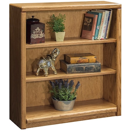 Bookcase With 2 adj. Shelves