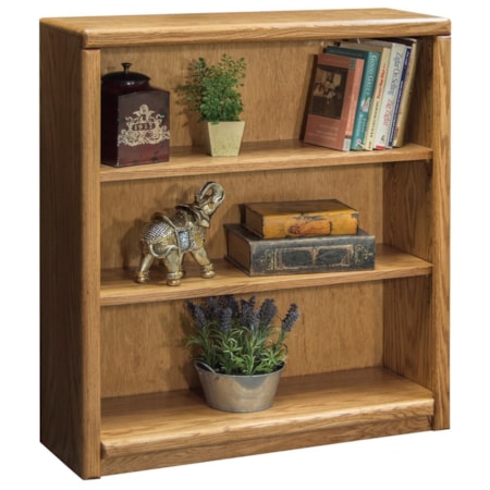 Bookcase With 2 adj. Shelves