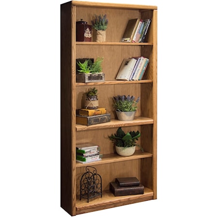Bookcase With 1 Fixed & 3 adj. Shelves