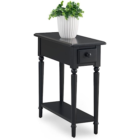 Narrow Chairside Table