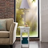 Leick Furniture Coastal Chairside Lamp Table