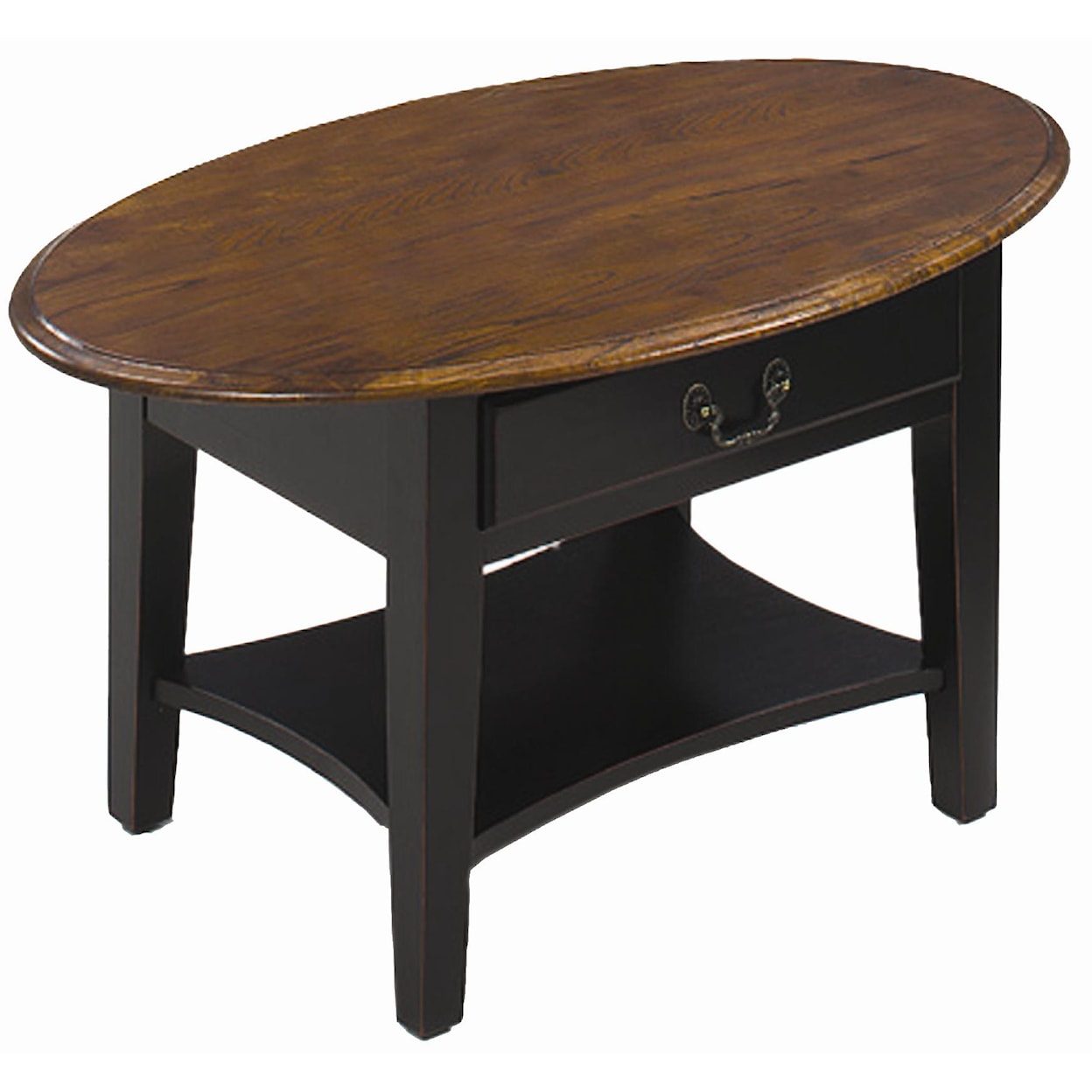 Leick Furniture Favorite Finds Oval Coffee Table