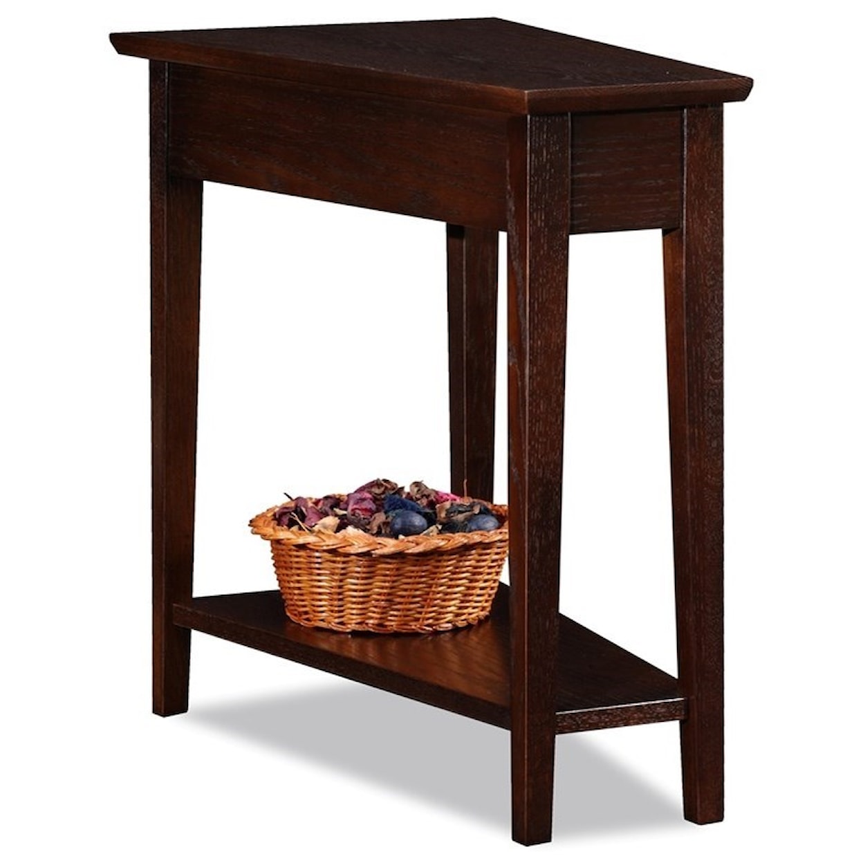 Leick Furniture Wedge End Table