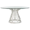 Lexington Ariana Riviera Stainless Dining Table Base With 60 