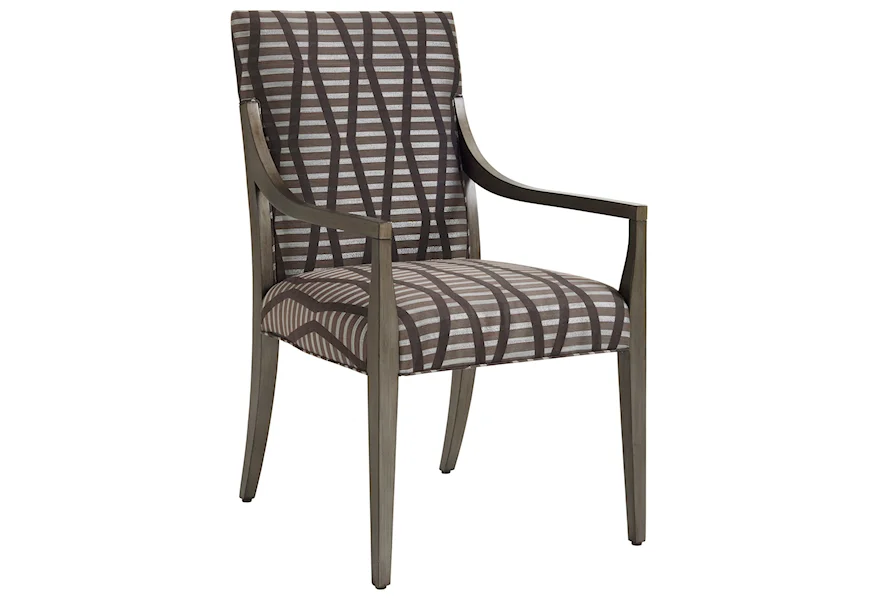 Ariana Saverne Upholstered Arm Chair by Lexington at Wayside Furniture & Mattress