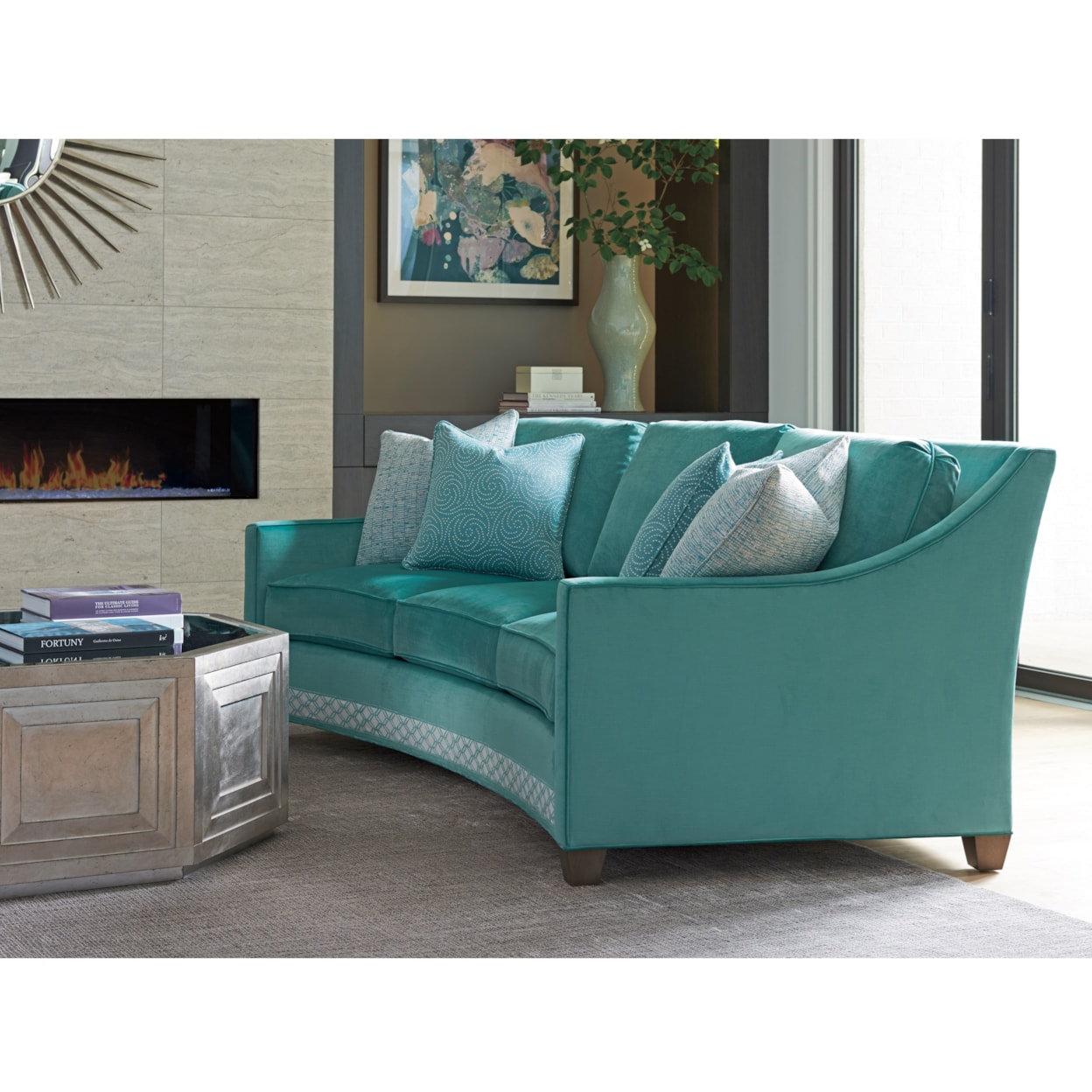 Lexington Ariana Valenza Curved Sofa