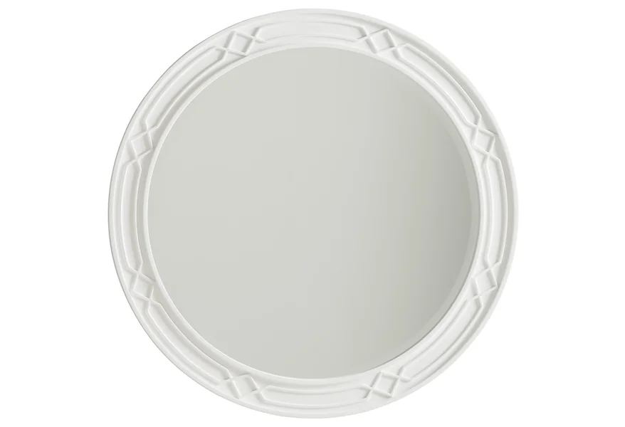 Avondale Carreno Round Mirror by Lexington at Howell Furniture