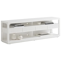 Brookfield TV Stand with Open Display Shelves and 4 Drawers