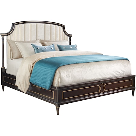 Regency Upholstered Bed 6/6 King