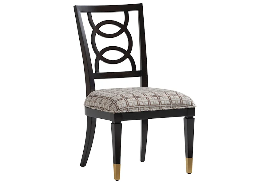 Carlyle Pierce Upholstered Side Chair - Custom by Lexington at Johnny Janosik