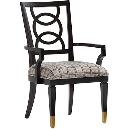 Pierce Upholstered Arm Chair - Custom