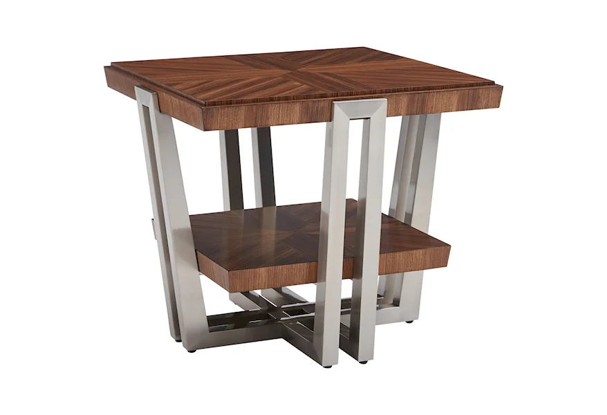 Kitano Gianni Square End Table by Lexington at Furniture Fair - North Carolina
