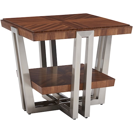 Gianni Square End Table