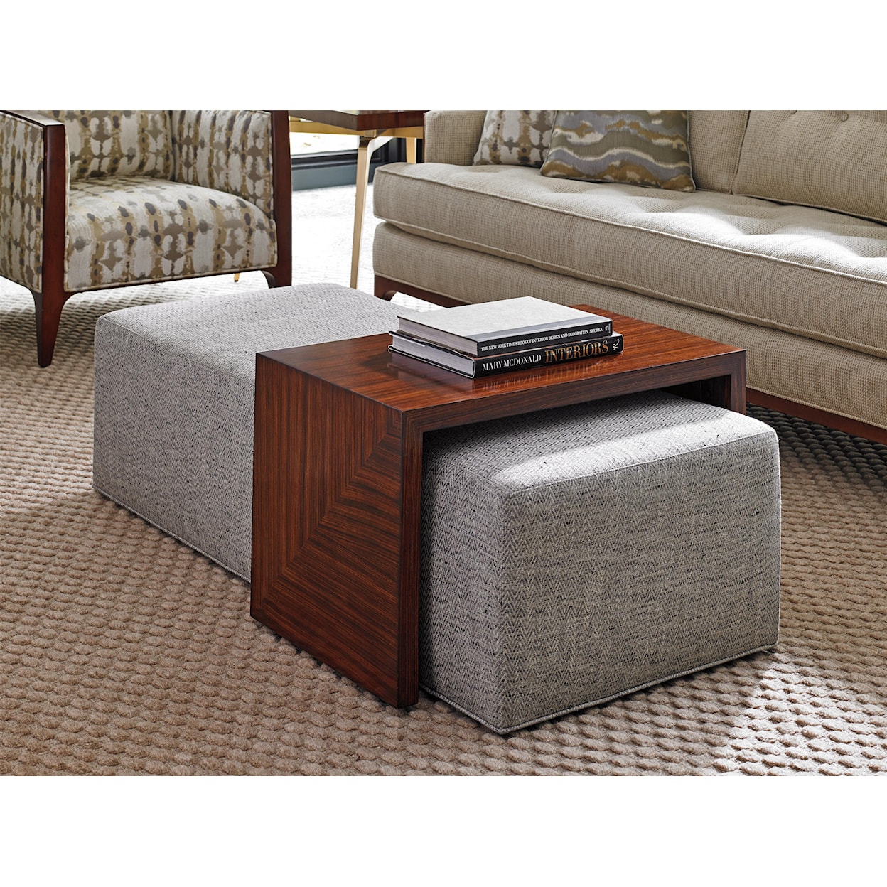 Lexington TAKE FIVE Broadway Cocktail Ottoman with Slide