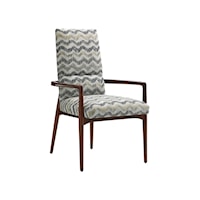 Chelsea Mid Century Modern Arm Chair with Customizable Fabric