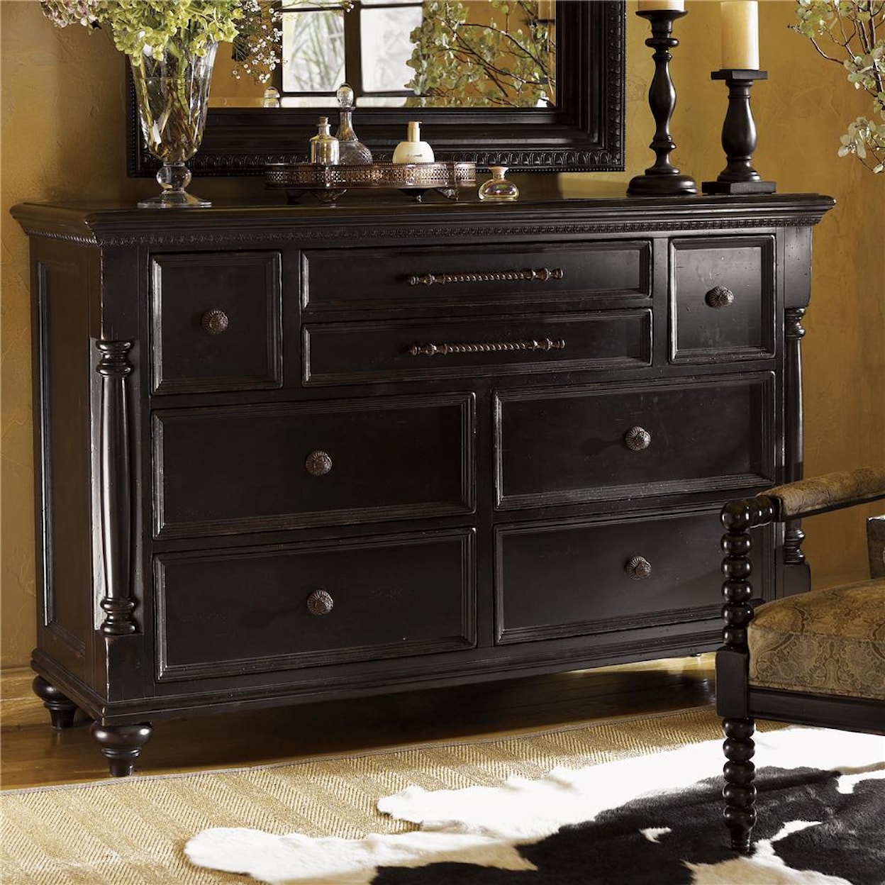 Tommy Bahama Home Kingstown Stony Point Triple Dresser