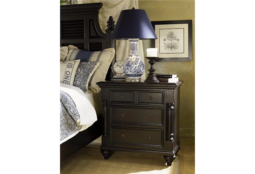 Kingstown Stony Point Night Stand by Tommy Bahama Home at Furniture Fair - North Carolina