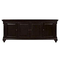 Wellington Entertainment Console with Interchangeable Doors