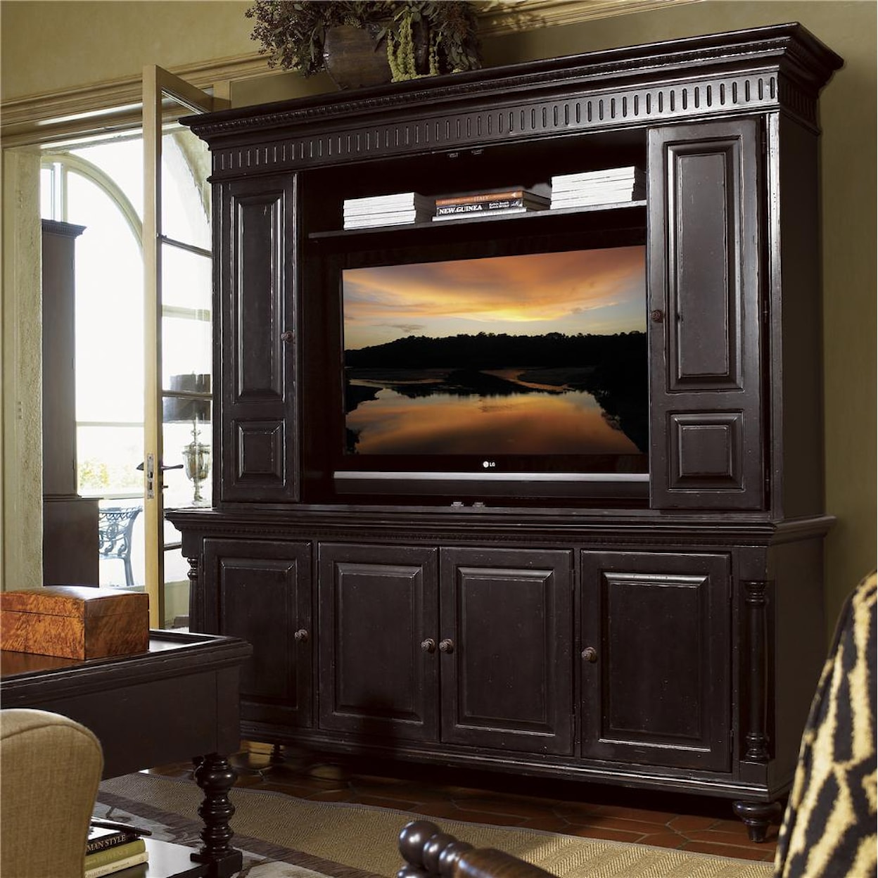 Tommy Bahama Home Kingstown Wellington Entertainment Console