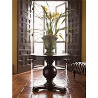 Marigot Center Table with Antiqued Mirror Top 