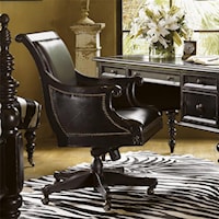 Admiralty Desk Chair with Casters