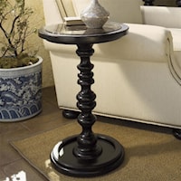 Pitcairn Accent Table with Stone Top