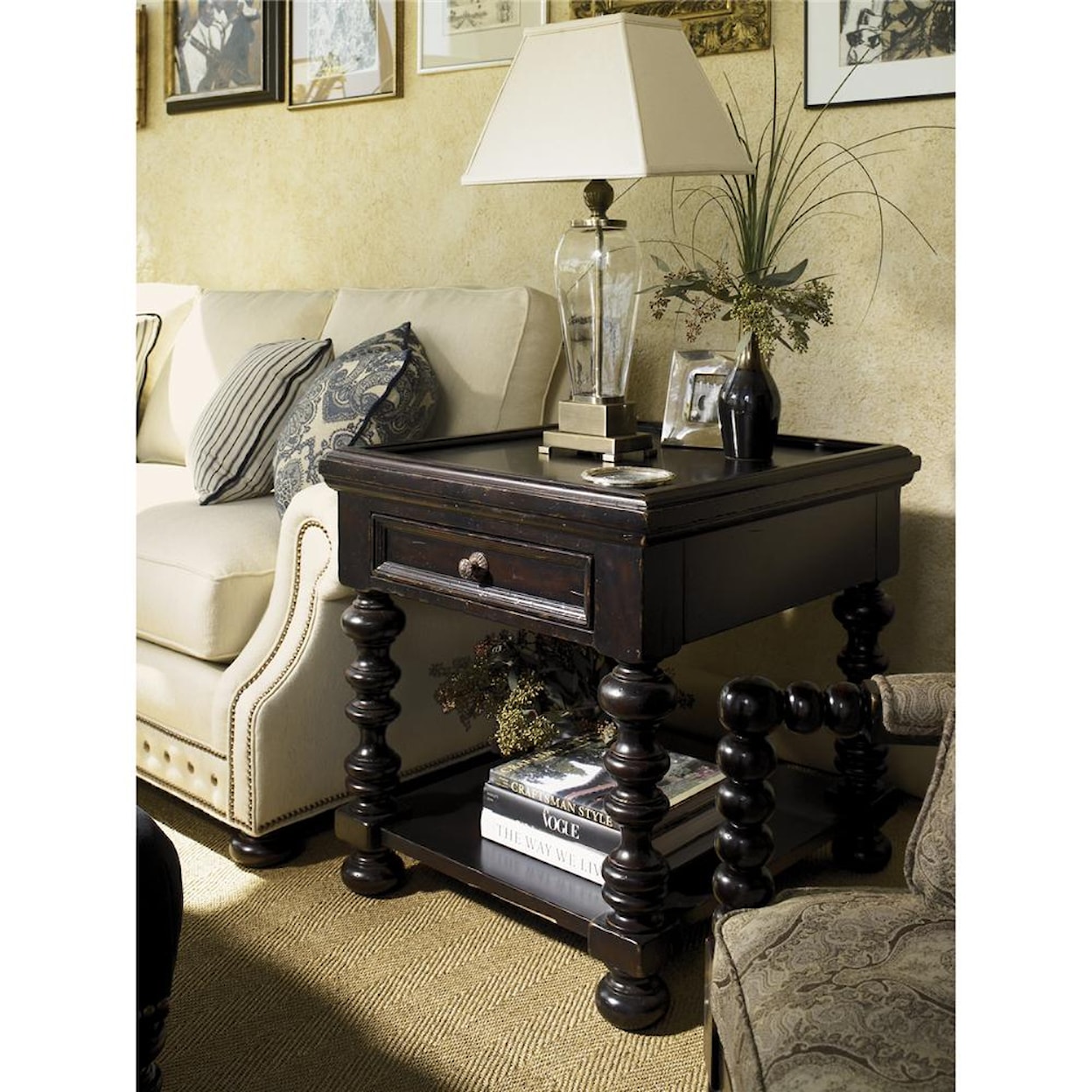 Tommy Bahama Home Kingstown Explorer End Table