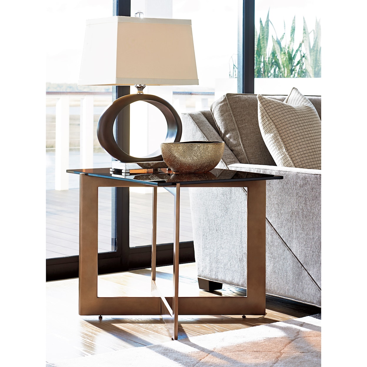 Lexington Zavala Apeture End Table