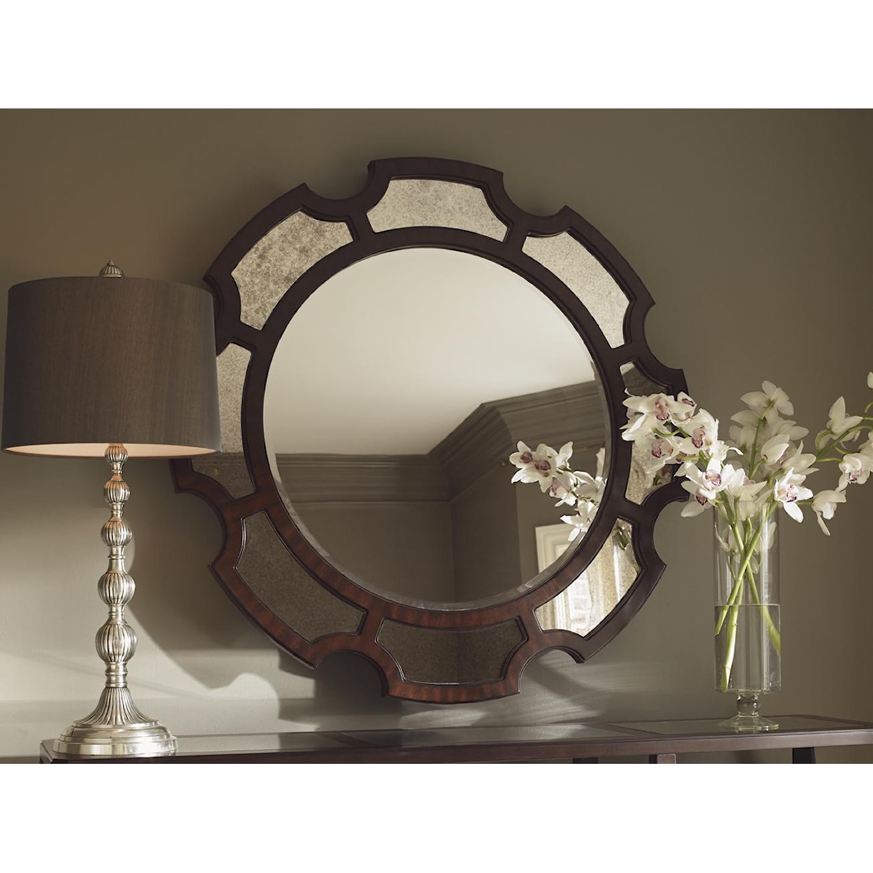 Lexington Kensington Place Del Mar Round Mirror