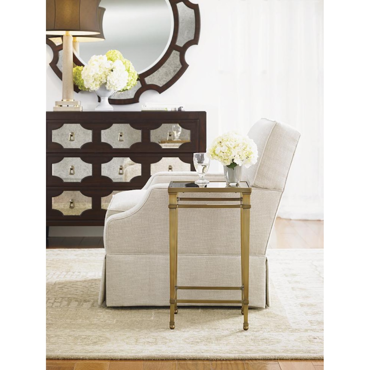 Lexington Kensington Place Coville Metal Accent Table