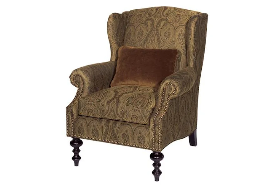 Kingstown Wells Wing Chair by Tommy Bahama Home at Baer's Furniture