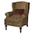 Tommy Bahama Home Kingstown Wells Wing Chair with Turned Legs
