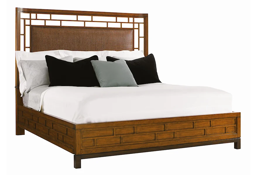 Ocean Club California King Paradise Point Bed by Tommy Bahama Home at HomeWorld Furniture