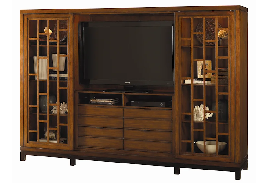 Ocean Club Point Break Entertainment Chest by Tommy Bahama Home at Baer's Furniture