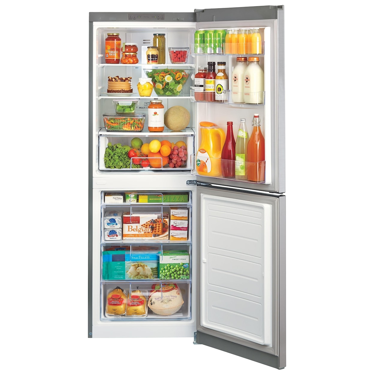 LG Appliances Bottom Freezer Refrigerators 10.1 cu. ft. Bottom Mount Refrigerator