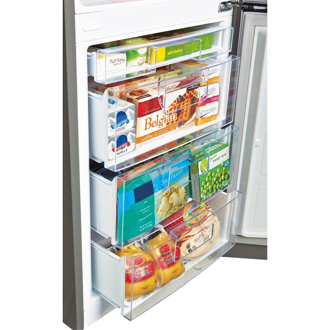 LG Appliances Bottom Freezer Refrigerators 10.1 cu. ft. Bottom Mount Refrigerator