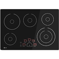 30" Built-In Electric Cooktop with SmoothTouch™ Controls