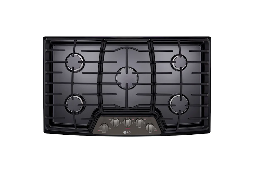 Cooktops 36" Built-In Gas Cooktop by LG Appliances at Furniture and ApplianceMart