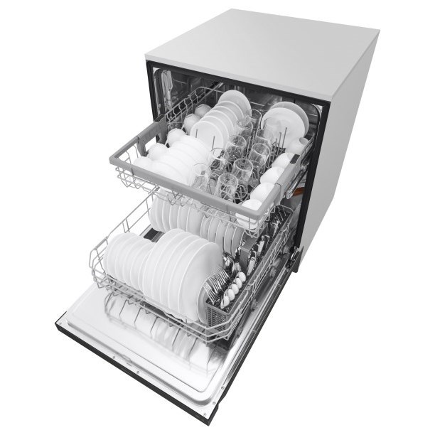 LG Appliances Dishwashers- LG Front Control QuadWash™ Dishwasher