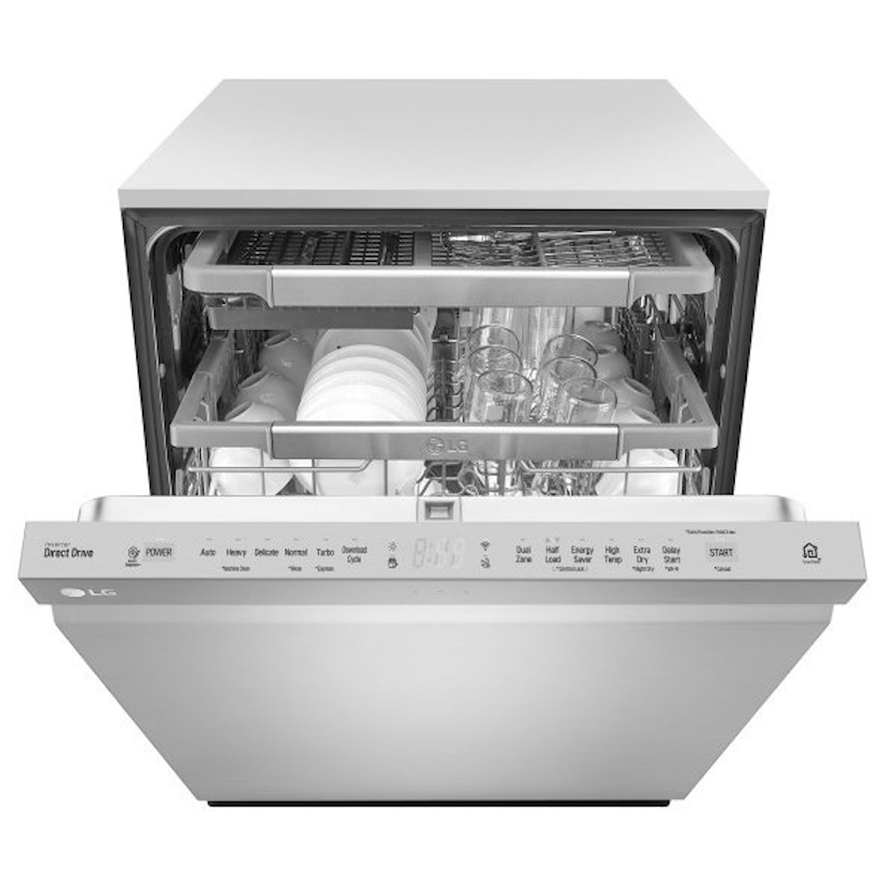 LG Appliances Dishwashers Top Control QuadWash™ Dishwasher