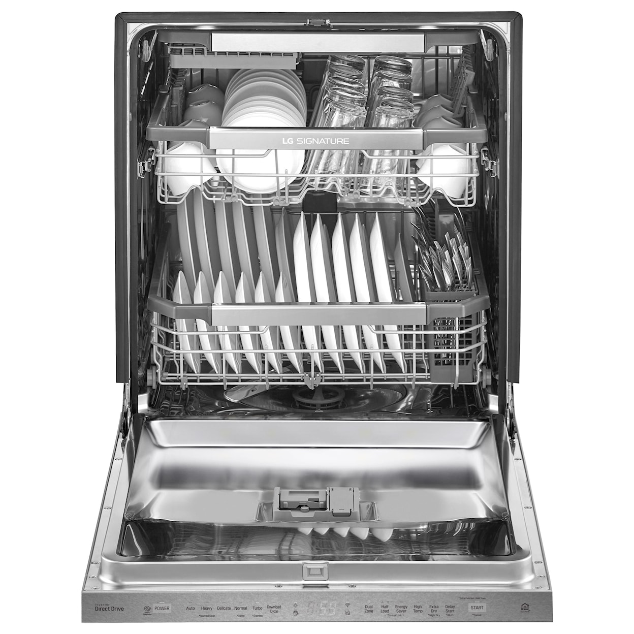 LG Appliances Dishwashers LG SIGNATURE Top Control Dishwasher