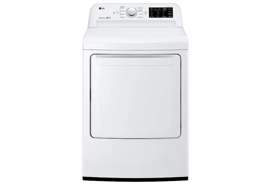 Dryers 7.3 cu. ft. 27" Electric Front-Load Dryer by LG Appliances at Furniture and ApplianceMart